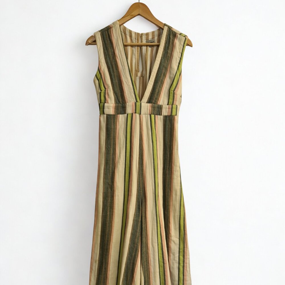 Stripe Jumpsuit
